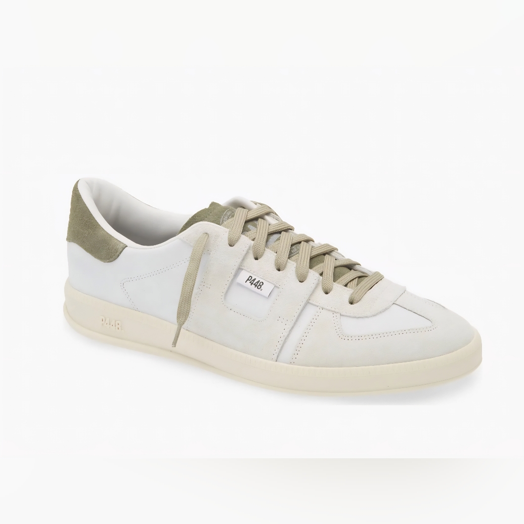 Nwob P448 Monza Leather Sneakers In Diego Men's Eu 42 Us 9 Org $325